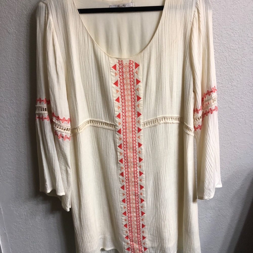 Beige /tribal dress